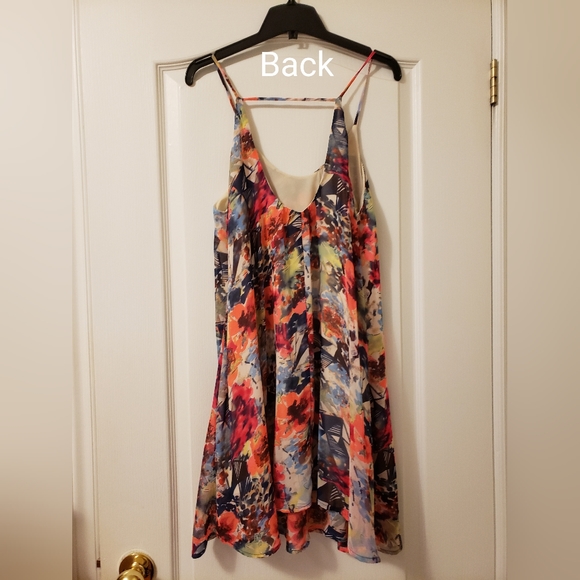 Women's Dex Floral Abstract Loose fitting dress - Picture 3 of 5